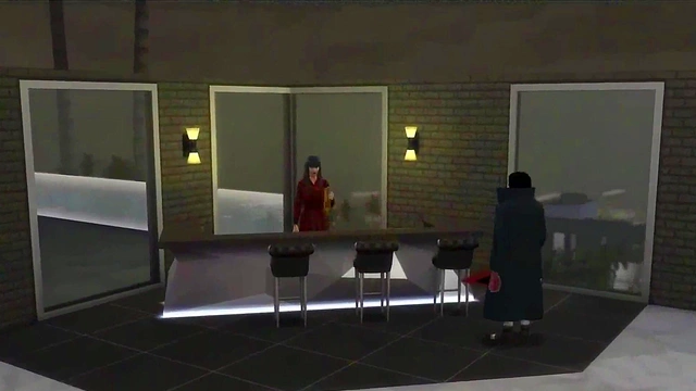 Hinata Cheats With Itachi for Poolside Anal Sex in Boruto Anime Scene