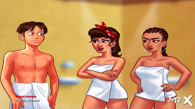 Teen Anime Chick Shows Off Her Skills On A Massive Dick In Summertime Saga