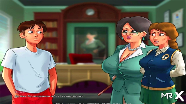 Teen Anime Chick Shows Off Her Skills On A Massive Dick In Summertime Saga