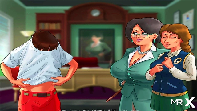 Teen Anime Chick Shows Off Her Skills On A Massive Dick In Summertime Saga