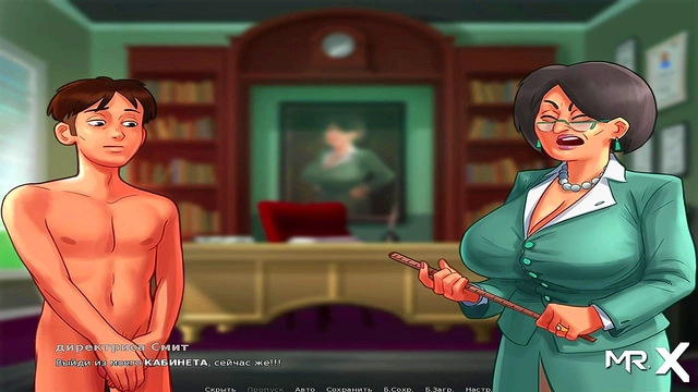 Teen Anime Chick Shows Off Her Skills On A Massive Dick In Summertime Saga