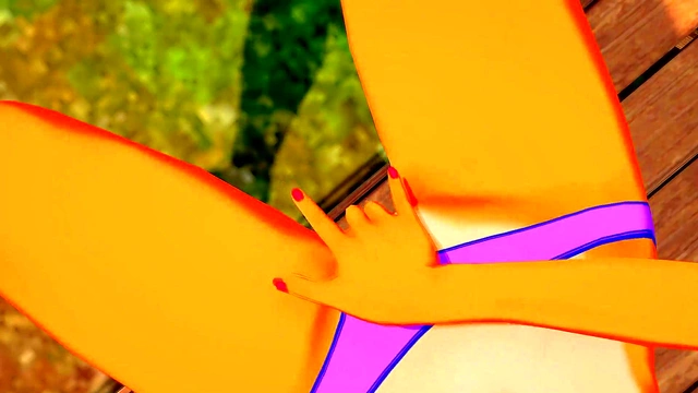 Coco Bandicoot Moans Loudly While Fingering Her Pussy Outdoors Solo