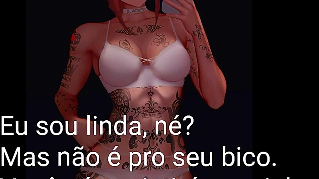 Horny Makima Fucks Your Brain With Femdom JOI & Humiliating Anal Fun Pt-BR