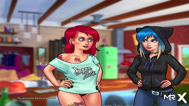 Teen Anime Chick Gets Wild in Summertime Saga – Intense Hentai Adventure