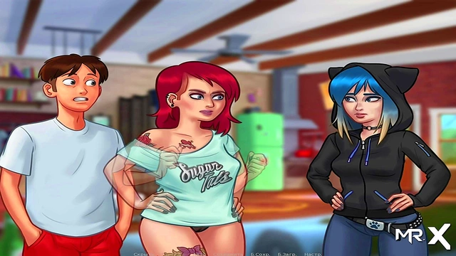 Teen Anime Chick Gets Wild in Summertime Saga – Intense Hentai Adventure