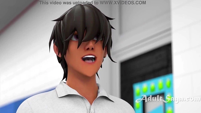 Horny Hentai MILF Teacher Fucks Students Doggy Style In Classroom