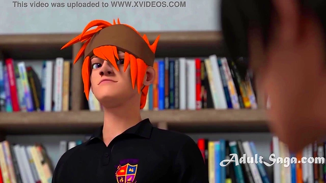 Horny Hentai MILF Teacher Fucks Students Doggy Style In Classroom