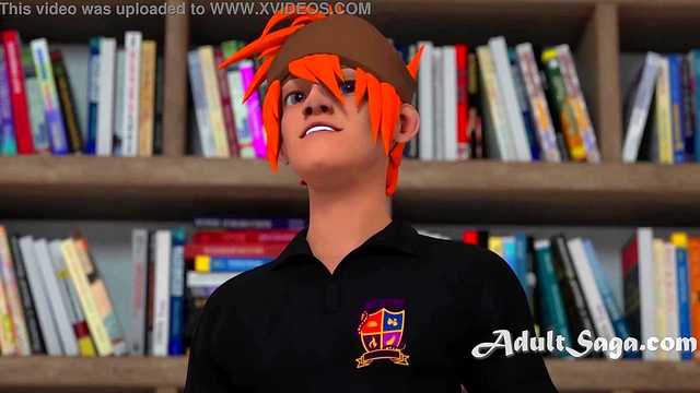 Horny Hentai MILF Teacher Fucks Students Doggy Style In Classroom