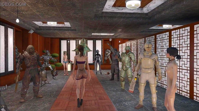 Cute Teen Seductress Shows Off Fallout 4 Inspired Sexy Fashion In 3D Hentai Anime