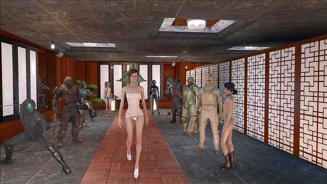 Cute Teen Seductress Shows Off Fallout 4 Inspired Sexy Fashion In 3D Hentai Anime