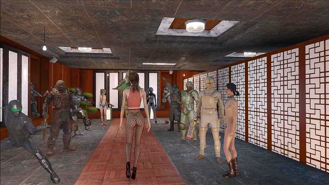 Cute Teen Seductress Shows Off Fallout 4 Inspired Sexy Fashion In 3D Hentai Anime