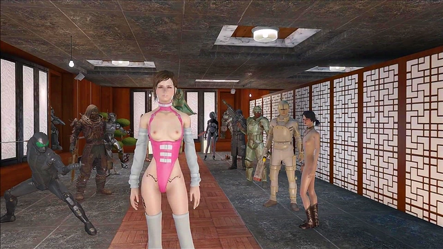 Cute Teen Seductress Shows Off Fallout 4 Inspired Sexy Fashion In 3D Hentai Anime