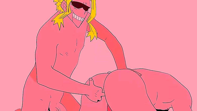 All Might Fucks Endeavor Doggy Style in My Hero Academia Yaoi Hentai Action