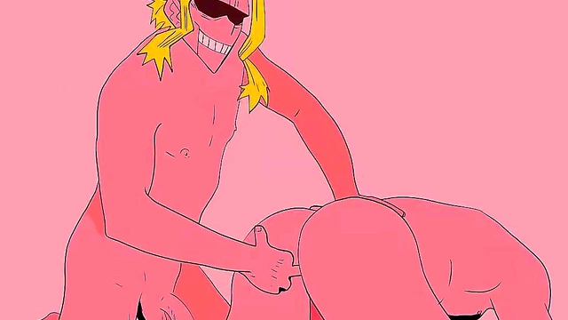 All Might Fucks Endeavor Doggy Style in My Hero Academia Yaoi Hentai Action