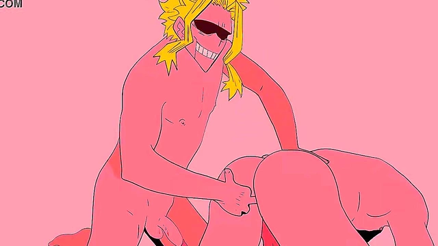 All Might Fucks Endeavor Doggy Style in My Hero Academia Yaoi Hentai Action