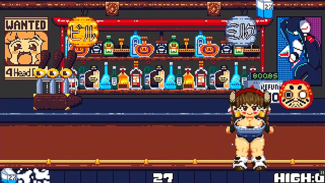 Cute Anime Waitress With Expanding Boobs Milked In Cowgirl Position