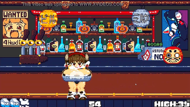 Cute Anime Waitress With Expanding Boobs Milked In Cowgirl Position