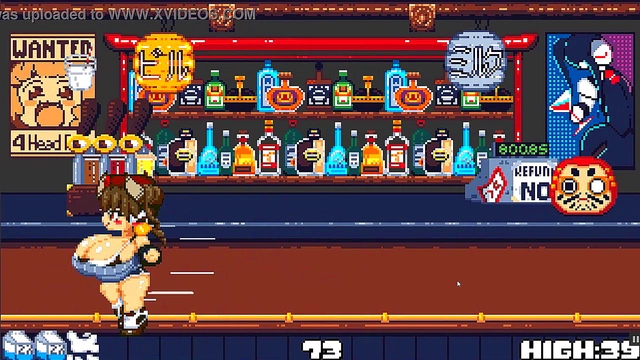 Cute Anime Waitress With Expanding Boobs Milked In Cowgirl Position