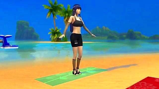Hinata Cheats With Teacher On Beach While Naruto Listens To Her Screams Of Pleasure
