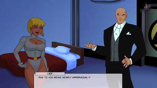 Raven's Anime Basket Fun With Superman, Catwoman & Big-Busted Heroes