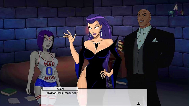 Raven's Anime Basket Fun With Superman, Catwoman & Big-Busted Heroes