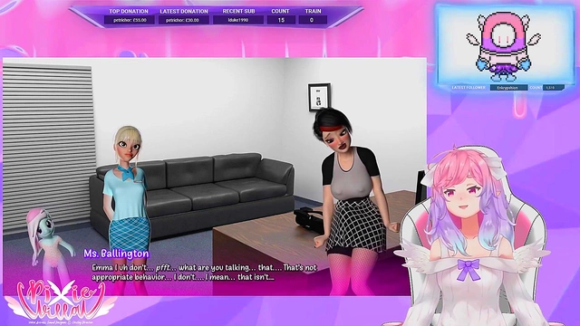 Futanari Adventurer SucksDick & Watches MilfMom Self-Pleasure in Anime Quest