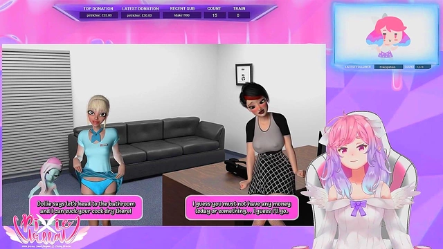 Futanari Adventurer SucksDick & Watches MilfMom Self-Pleasure in Anime Quest