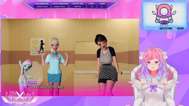 Futanari Adventurer SucksDick & Watches MilfMom Self-Pleasure in Anime Quest