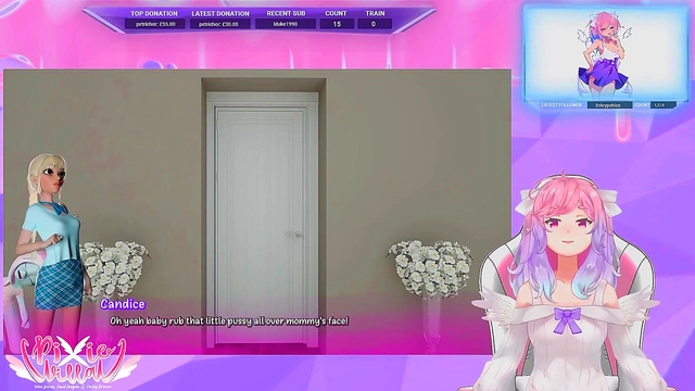 Futanari Adventurer SucksDick & Watches MilfMom Self-Pleasure in Anime Quest