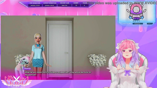 Futanari Adventurer SucksDick & Watches MilfMom Self-Pleasure in Anime Quest