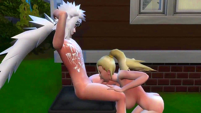 Perverted Wise Man Fucks Friend’s Milf Wife for Anal Cream Pie in Naruto Hentai