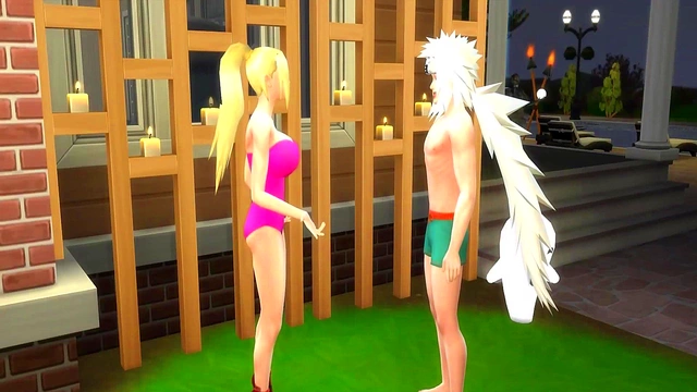 Perverted Wise Man Fucks Friend’s Milf Wife for Anal Cream Pie in Naruto Hentai