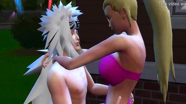 Perverted Wise Man Fucks Friend’s Milf Wife for Anal Cream Pie in Naruto Hentai