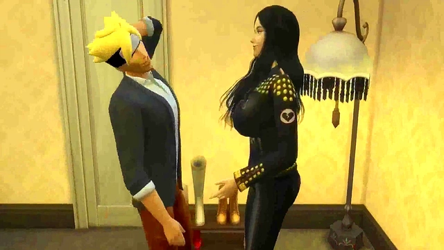 Boruto &amp – Sarada Convince Hanabi for Threesome Fun in Naruto Hentai