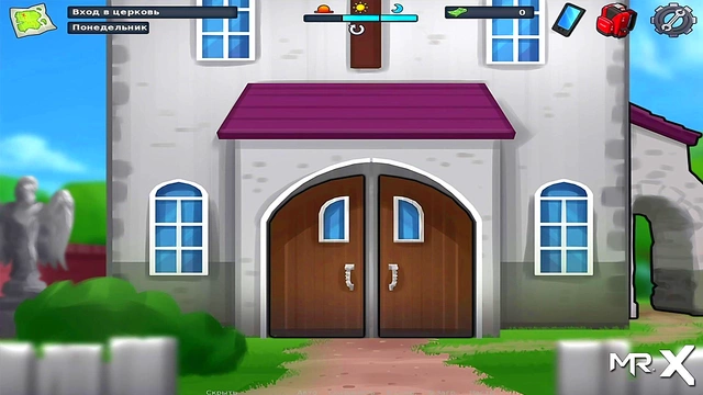 Teen Cartoon Character Enjoys Intimate Moments While Reading Summertime Saga E2