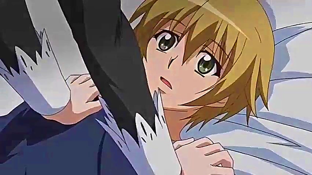 Horny Hentai HMV Couple Engage in Steamy Love Session