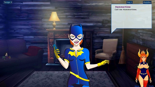 Funny Harley Quinn Trains Big-Ass Blonde for Batman’s Pleasure in Anime Action