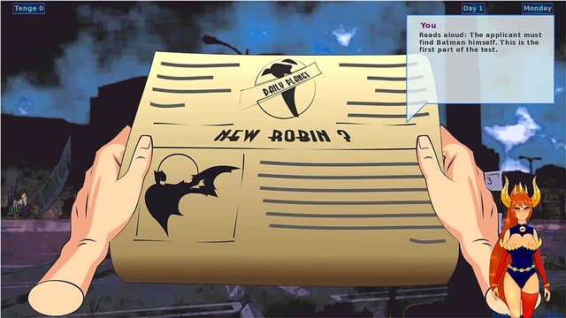 Funny Harley Quinn Trains Big-Ass Blonde for Batman’s Pleasure in Anime Action