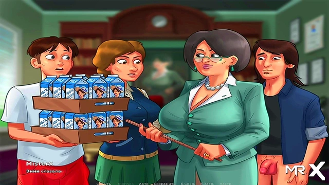 Headmistress Punishes Teens With Naughty Anime Sex Scenes Uncensored