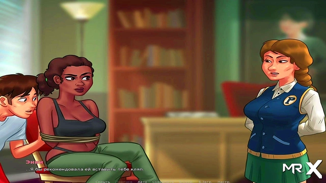 Headmistress Punishes Teens With Naughty Anime Sex Scenes Uncensored