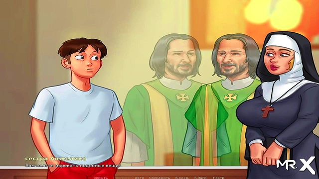 Summertime Saga – Sexy Cartoon Chick Gets Ass-Fucked During PHONE Call