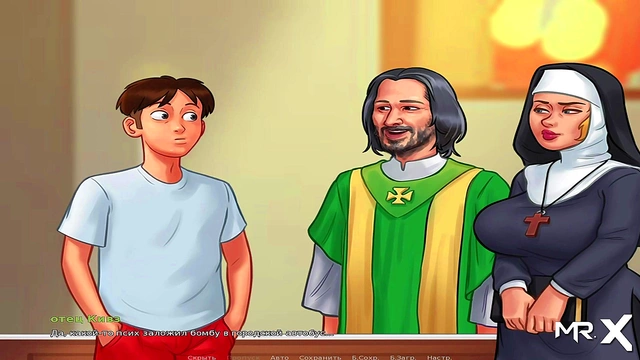 Summertime Saga – Sexy Cartoon Chick Gets Ass-Fucked During PHONE Call