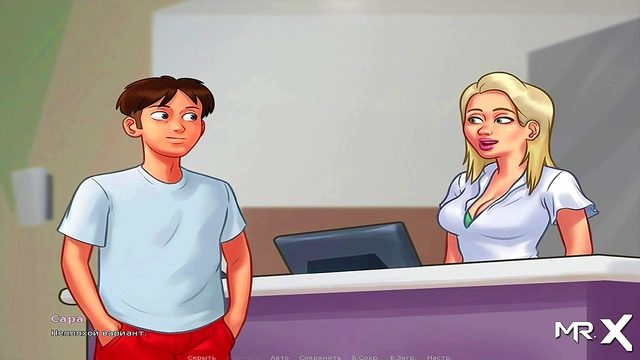 Summertime Saga – Sexy Cartoon Chick Gets Ass-Fucked During PHONE Call