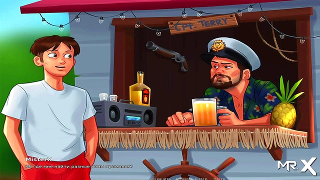 Summertime Saga – Sexy Cartoon Chick Gets Ass-Fucked During PHONE Call