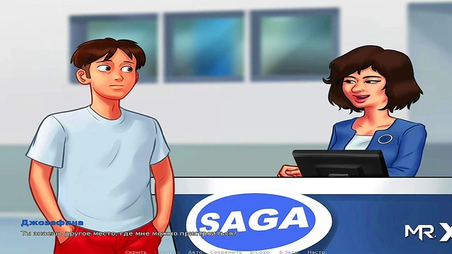 Summertime Saga – Sexy Cartoon Chick Gets Ass-Fucked During PHONE Call