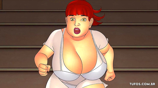 Chubby Nerd’s Secret Fantasy With Gostosa Anime Babe In Four Walls