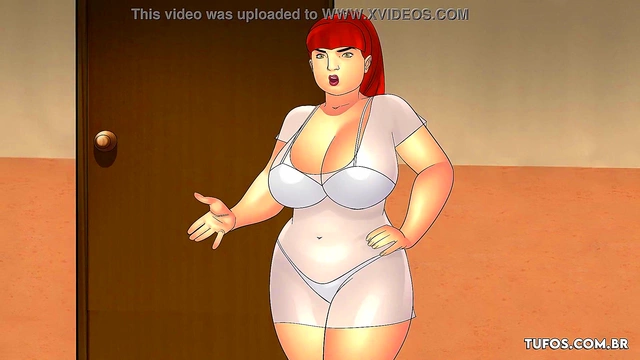 Chubby Nerd’s Secret Fantasy With Gostosa Anime Babe In Four Walls