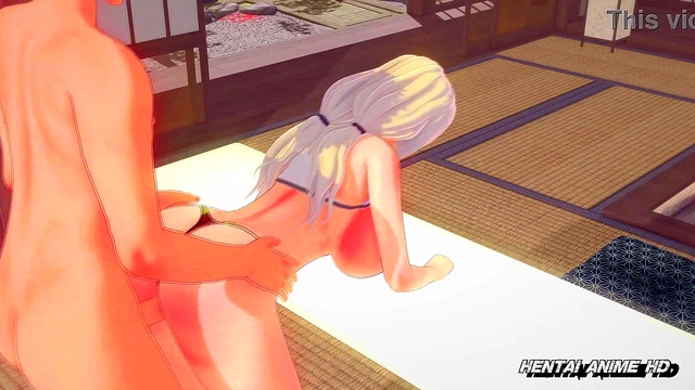 Lady Tsunade Rides Young Naruto for Mind-Blowing Anime Action