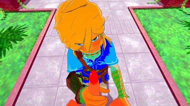 Link & Tartaglia’s Hot 3D Anime Yaoi Adventure – Intense Handjob, Blowjob & Fucking