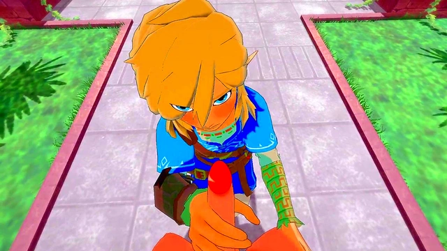 Link & Tartaglia’s Hot 3D Anime Yaoi Adventure – Intense Handjob, Blowjob & Fucking